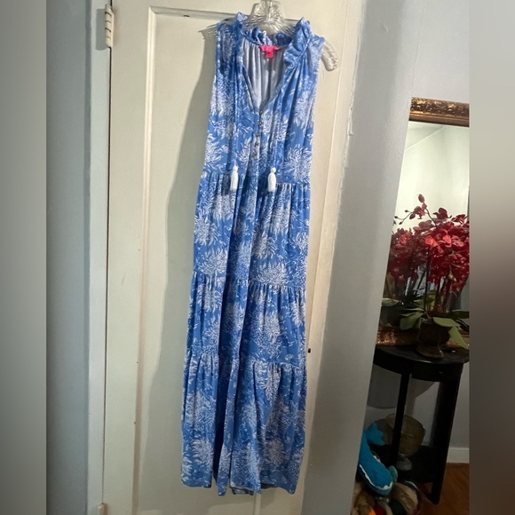 Lilly Pulitzer MALONE Maxi Dress M - Picture 11 of 12